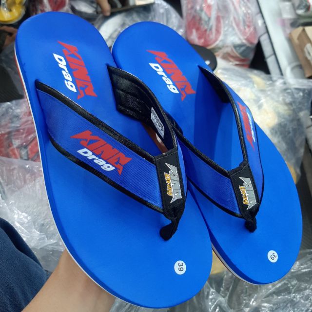 Dép kẹp nam King Drag Xanh size 38 - 42