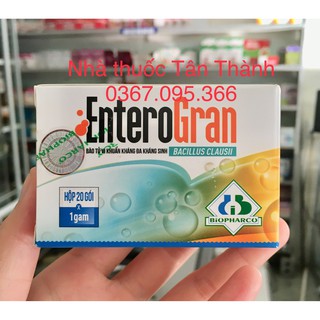 EnteroGran Men bào tử đa kháng sinh Hôp 20 gói