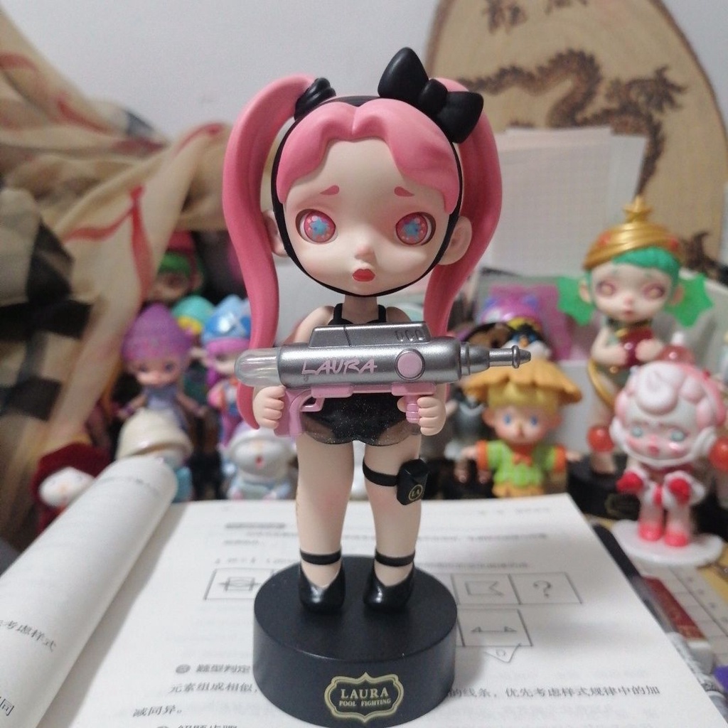 ❤Genuine❤ Langra Mô Hình Đồ Chơi Viên Ném Bom Ba Thành Phố Hồ Bơi Trong Phim Bí Ẩn Thành Phố Dùng Làm Quà Tặng Trang Trí