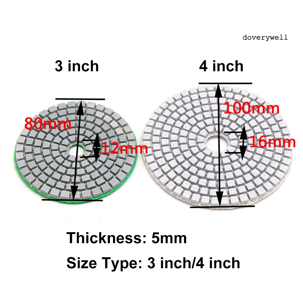 Đĩa mài đánh bóng 7.62 cm