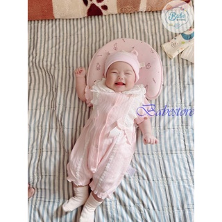 Bộ body hồng có nơ
