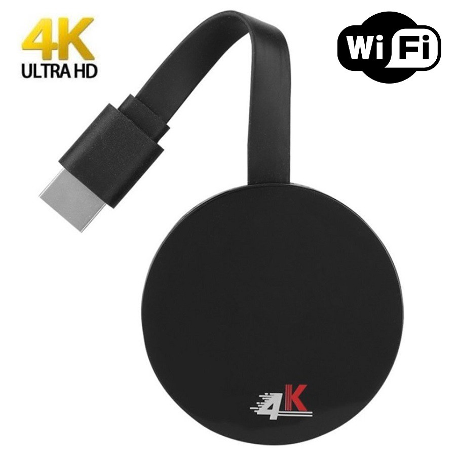 HDMI không dây Chromcast 4K - Truyền hình ảnh và video 4K