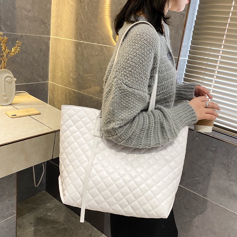 Túi Đeo Một Bên Vai IELGY Họa Tiết Hình Thoi Sức Chứa Lớn Kiểu Hàn Đơn Giản Tiện Dụng Dành Cho Nữ