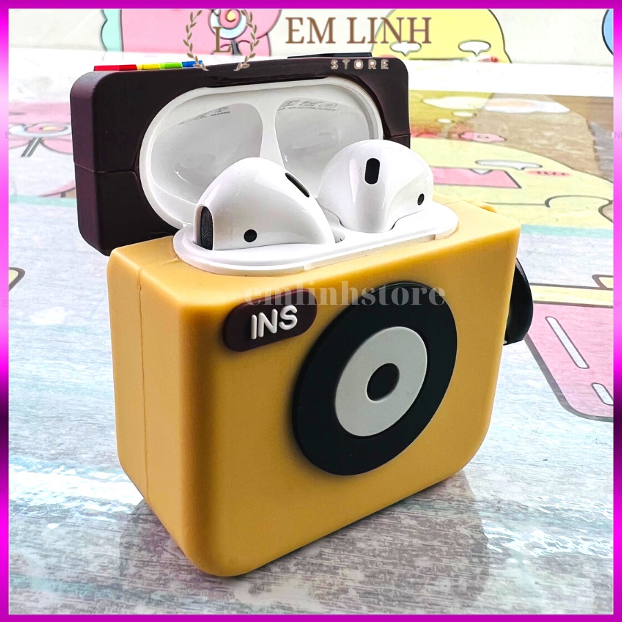 Tặng ốp-Tai nghe không dây bluetooth A2-SGC,Tai nghe kết nối bluetooth 5.0,định vị đổi tên và sạc không dây