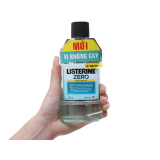 Nước Súc Miệng Listerine Zero 250ml