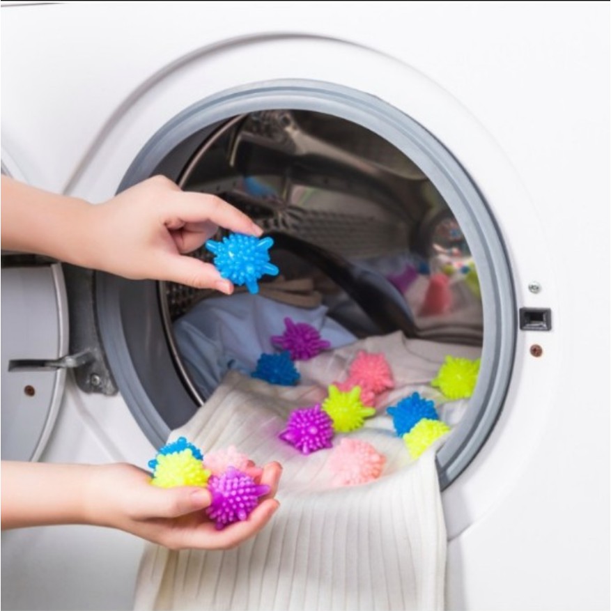 Bóng giặt nhím cầu gai giặt đồ máy giặt siêu sạch