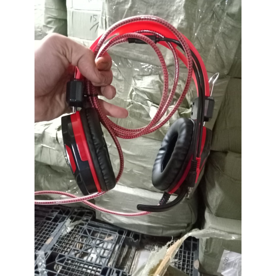 Tai Nghe Chụp Tai Chơi Game Quinlian Arigato A6 jack 3.5 Có Micro dùng cho máy tính laptop ECOBA