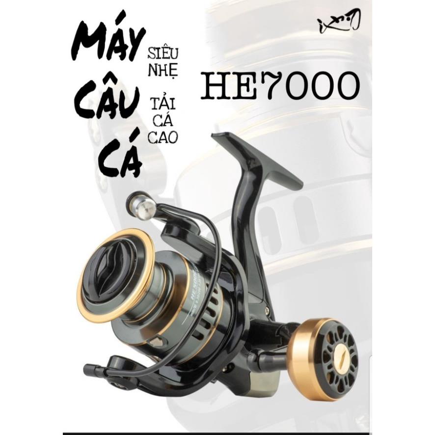 Máy Câu Cá FISHING REEL HE Siêu Nhẹ Khỏe Đẹp Bền  Cam Kết Chính Hãng - Chất Lượng  Máy Đứng