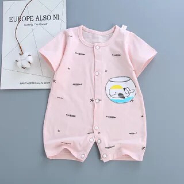 Bodysuit ngắn, gài nút, hoạ tiết xinh xắn | BigBuy360 - bigbuy360.vn