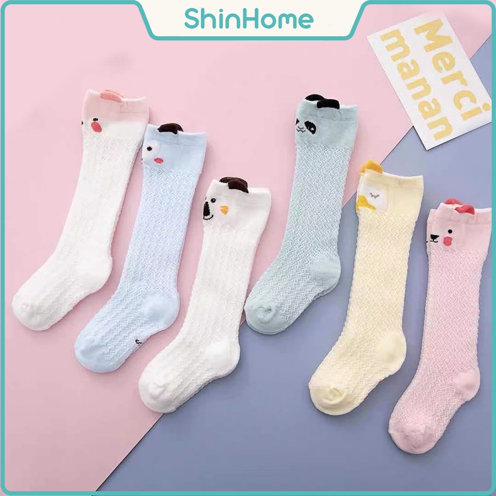Tất lưới cho bé thoáng khí (loại dài) trẻ em 0-3 tuổi (Chọn mẫu)