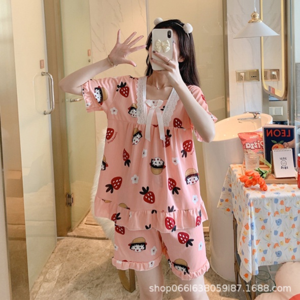 Đồ ngủ nữ bộ đồ ngủ sexy đồ ngủ pijama dễ thương BN01 | BigBuy360 - bigbuy360.vn