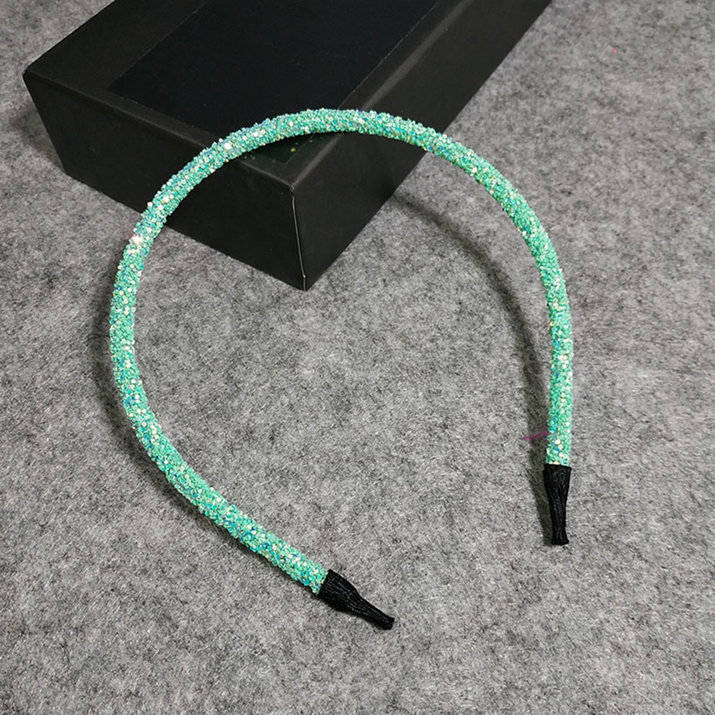 Băng Đô Cài Tóc Đính Kim Sa Lấp Lánh