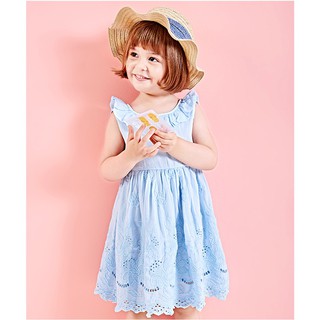 Váy thô đục lỗ bé gái