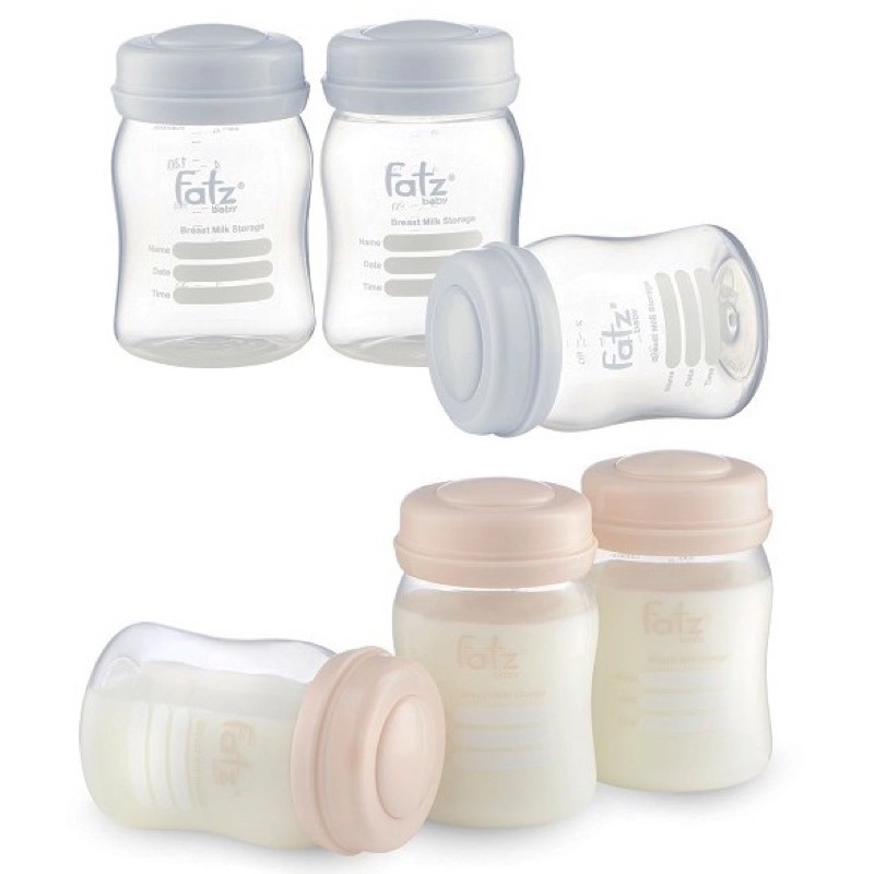 Bộ Set 3 Bình Trữ Sữa 150ml Fatz - BAABEELAND