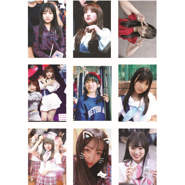 Lomo card 36 ảnh thành viên IZONE - NAKO