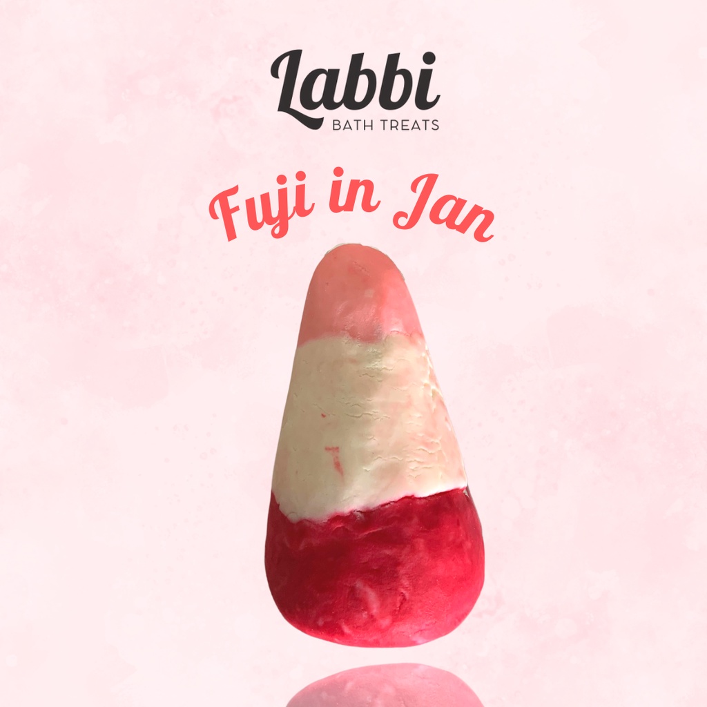 Bánh siêu tạo bọt bồn tắm FUJI IN JAN [Labbi] Bubble Bar