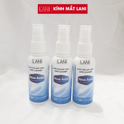Nước xịt rửa mắt kính Lani chuyên dụng 60ml phụ kiện kính mắt