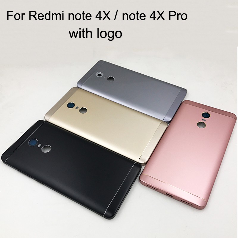 Nắp Lưng Điện Thoại Bằng Kim Loại Thay Thế Chuyên Dụng Cho Xiaomi Redmi Note 4X 32GB 5.5 Pro Prime 64GB nắp pin