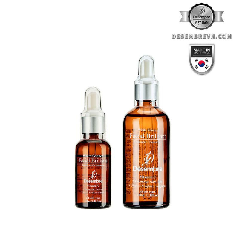 Tinh chất dưỡng trắng Désembre White Science Facial Briliant Treatment Concentrate