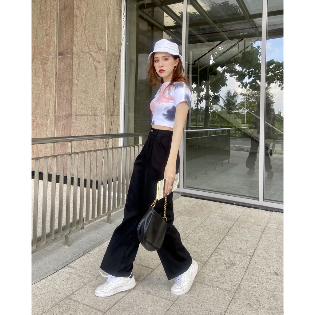 Quần Tây ống Rộng Dài Tôn Dáng, Mặc Lên Tôn Dáng Cho Các Chị Em | BigBuy360 - bigbuy360.vn