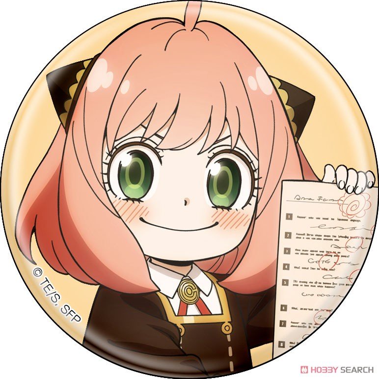 Huy hiệu cài áo IN HÌNH Spy x Family Gia đình điệp viên Anya Forger anime chibi dễ thương tiện lợi m3