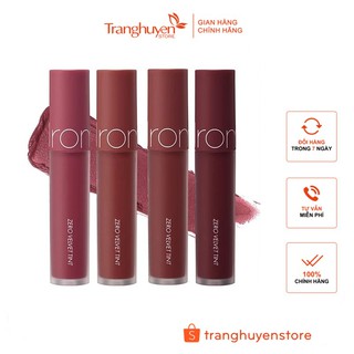 Son Kem Lì, Lên Màu Siêu Chuẩn, Mềm Mại Như Nhung Romand Zero Velvet Tint 5.5g