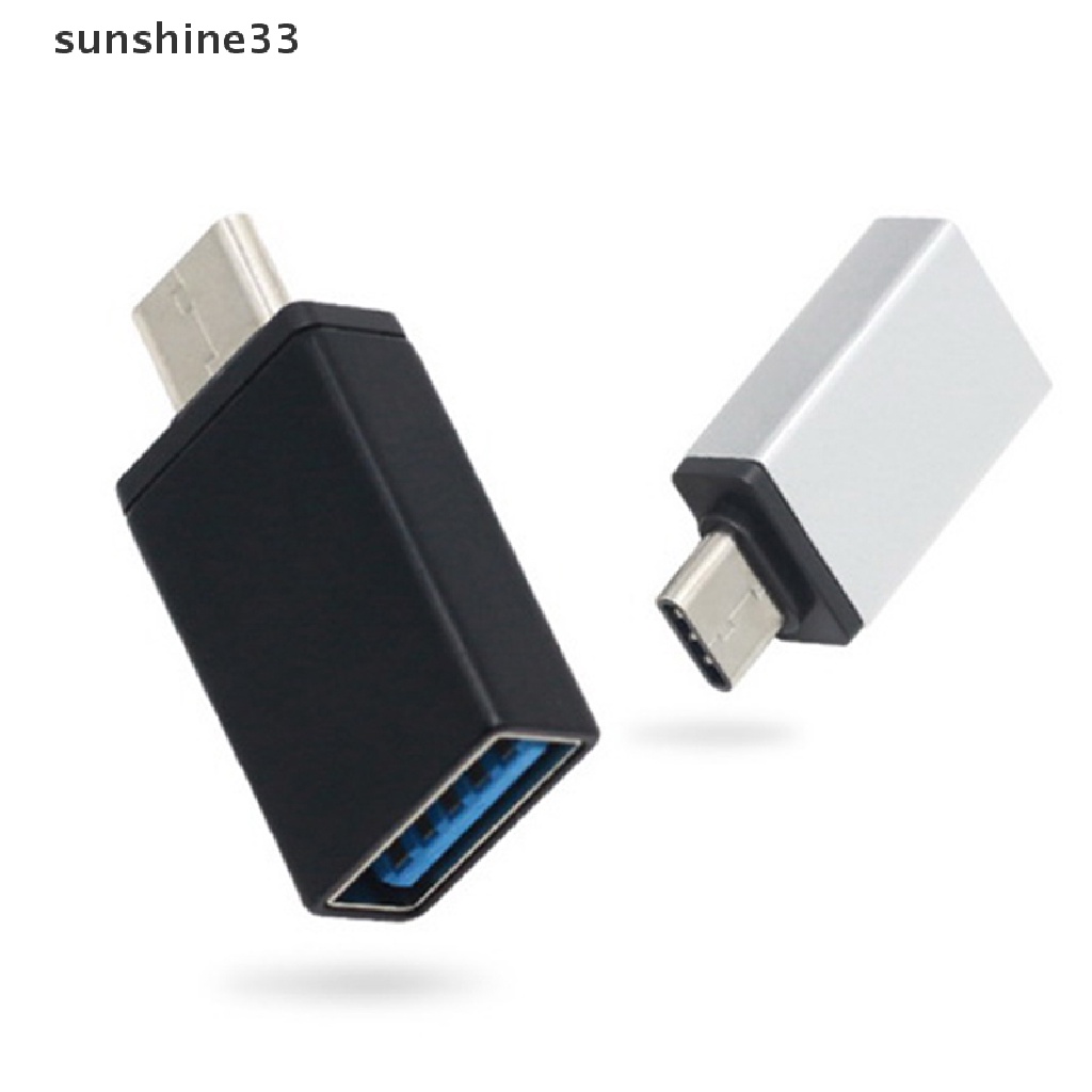 【SU】 USB-C Male Type C to USB Adapter 3.0 A Female Data Converter Connector Adaptor .