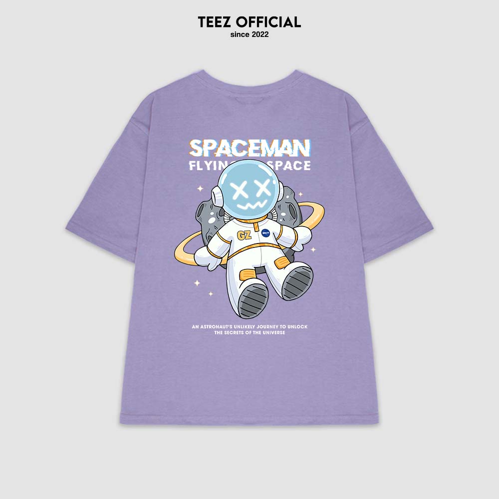 Áo Thun Nam TEEZ Form Rộng Unisex Oversize Phông Đen Trắng - TV5069