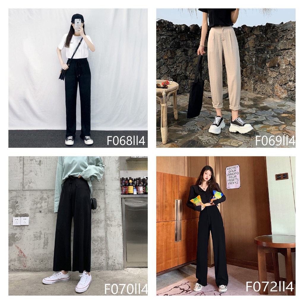 Quần Ống Suông Thẳng Bigsize