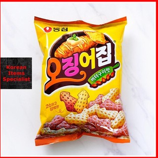 Kẹo mực hương vị hàn quốc snack 83 gam nongshim 농심 오징어집 83g