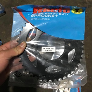 Nhông 44 recto lắp ex150,FZ,TfX,R15v1 chính hãng recto