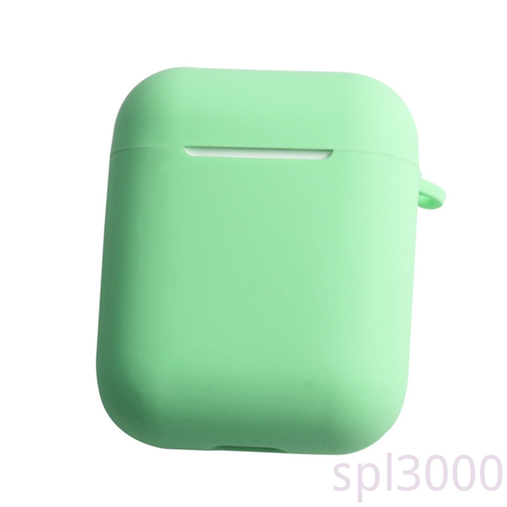 Vỏ bảo vệ hộp sạc tai nghe bluetooth không dây bằng silicon cho Airpods I9S/ I10/ I11/ I12