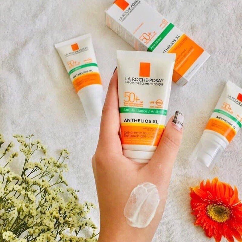 Kem chống nắng La Roche-Posay Fluide Invisible và Anti Shine