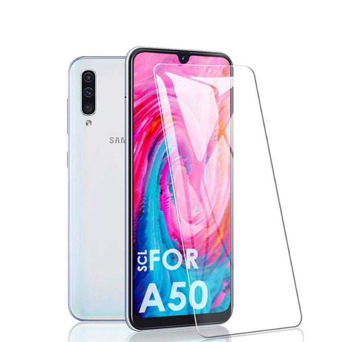 Kính Cường Lực 3 Trong 1 Cho Samsung Galaxy A90 5g A91 A01 A21 M21 / M30S A51 A71 A70S A50S M01 Core M12 Hd