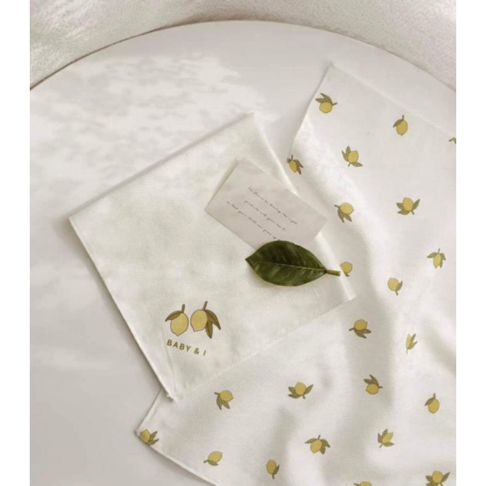 Set 10 khăn sữa baby &amp; i Hàn quốc cho bé kích cỡ 36 x 36 cm siêu mềm