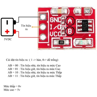 Cảm Biến Chạm Xuyên Nhựa TP223