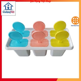 Bộ 6 Khuôn Làm Kem Nhựa Việt Nhật - Hàng Việt Nam Chất Lượng Cao
