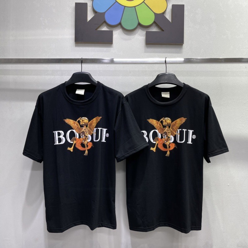 [Mã SKAMCLU7 giảm 10% Tối Đa 50K đơn 0Đ] Áo thun bobui Xương thiên thần logo Nam nữ cotton full tag | BigBuy360 - bigbuy360.vn