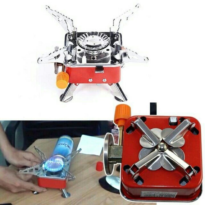Bếp Gas Mini Gấp Gọn Cao Cấp Sử Dụng Du Lịch Dã Ngoại Gia Đình