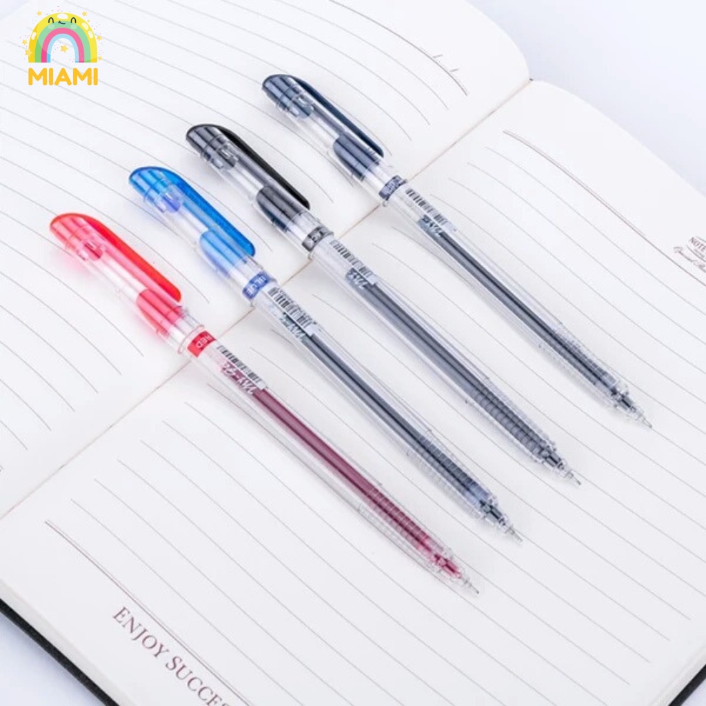 Bút Bi Nước Dong A My-Gel Ngòi 0.5mm Hàn Quốc, Hàng Chính Hãng, Mực Trơn Nét Nhỏ, Bút Gel Nhiều Màu