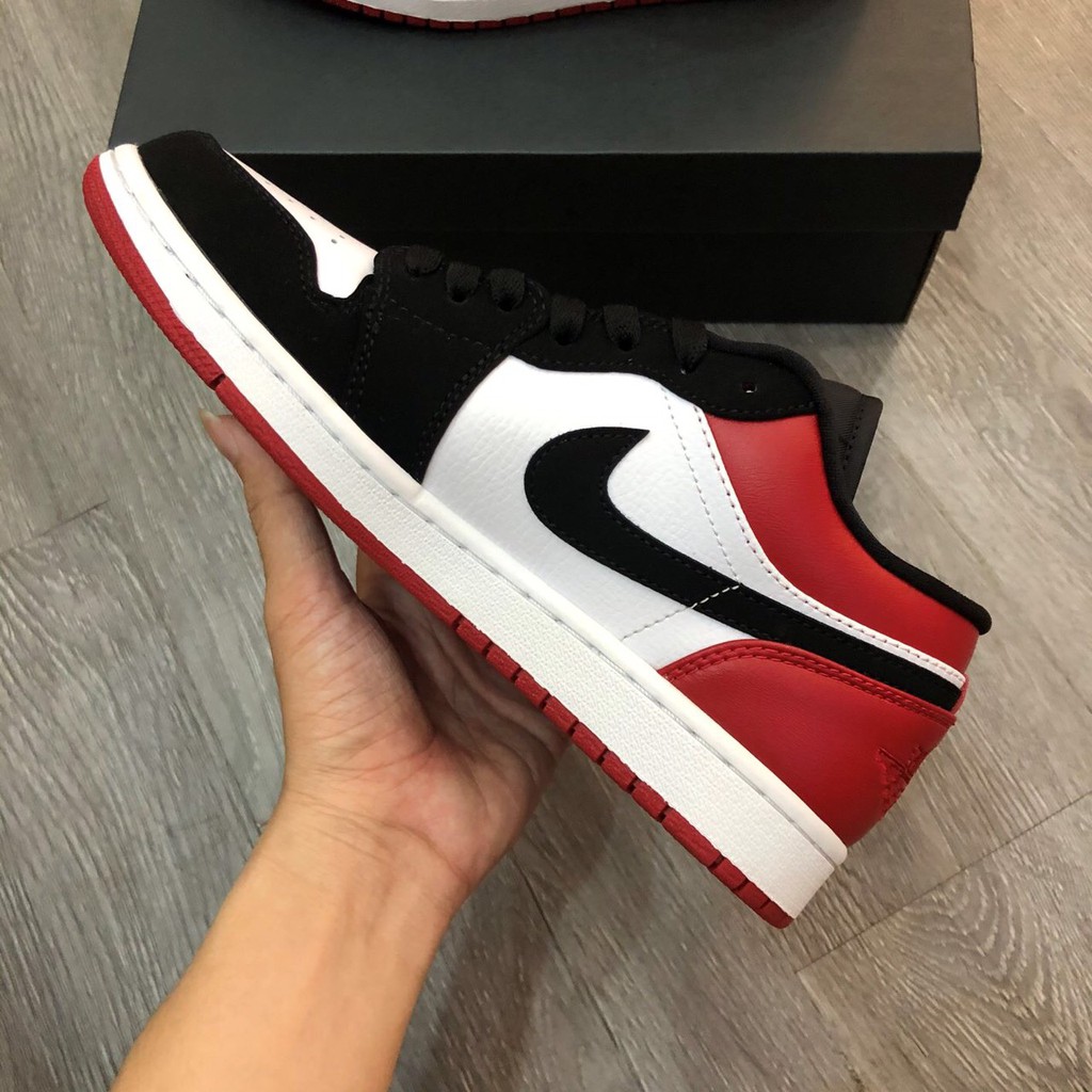 Giày Air Jordan 1 Low JD Cổ thấp  đỏ full-box - Diferrent.store_ | BigBuy360 - bigbuy360.vn