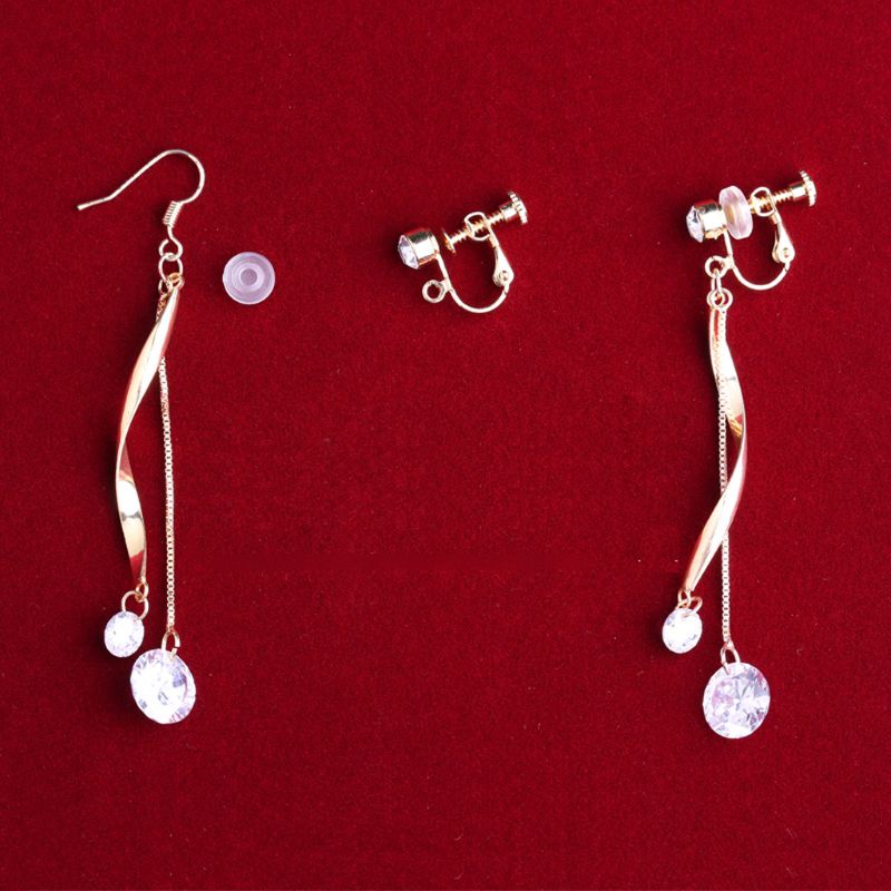 Kẹp Gắn Bông Tai An Toàn Không Gây Dị Ứng Không Phai Màu Dùng Làm Trang Sức DIY