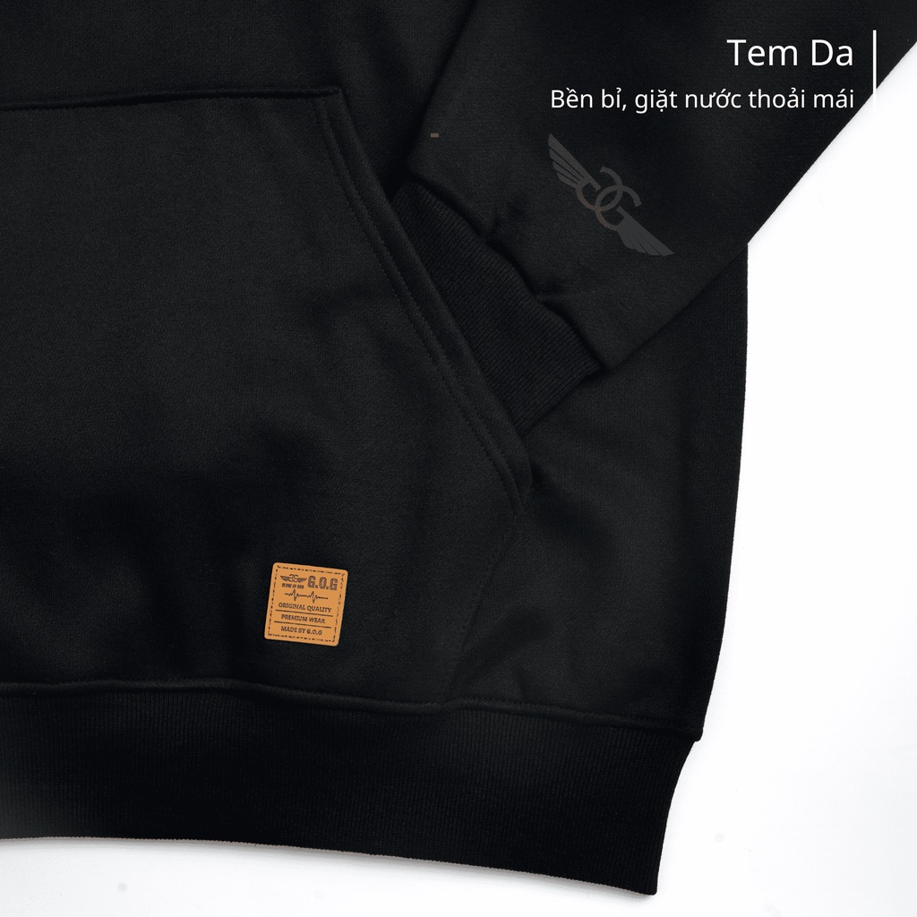 [Mã BMLT30 giảm đến 30K đơn 299K] Áo Hoodie Unisex Form Rộng Local Brand GLORY of GOD Shine In Night - Black Version | BigBuy360 - bigbuy360.vn