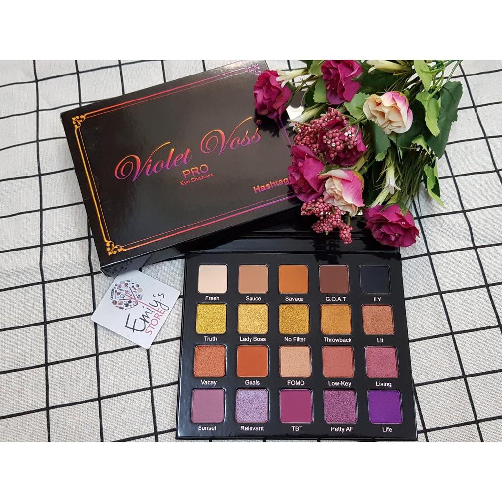 Bảng màu mắt Violet Voss-Hashtag