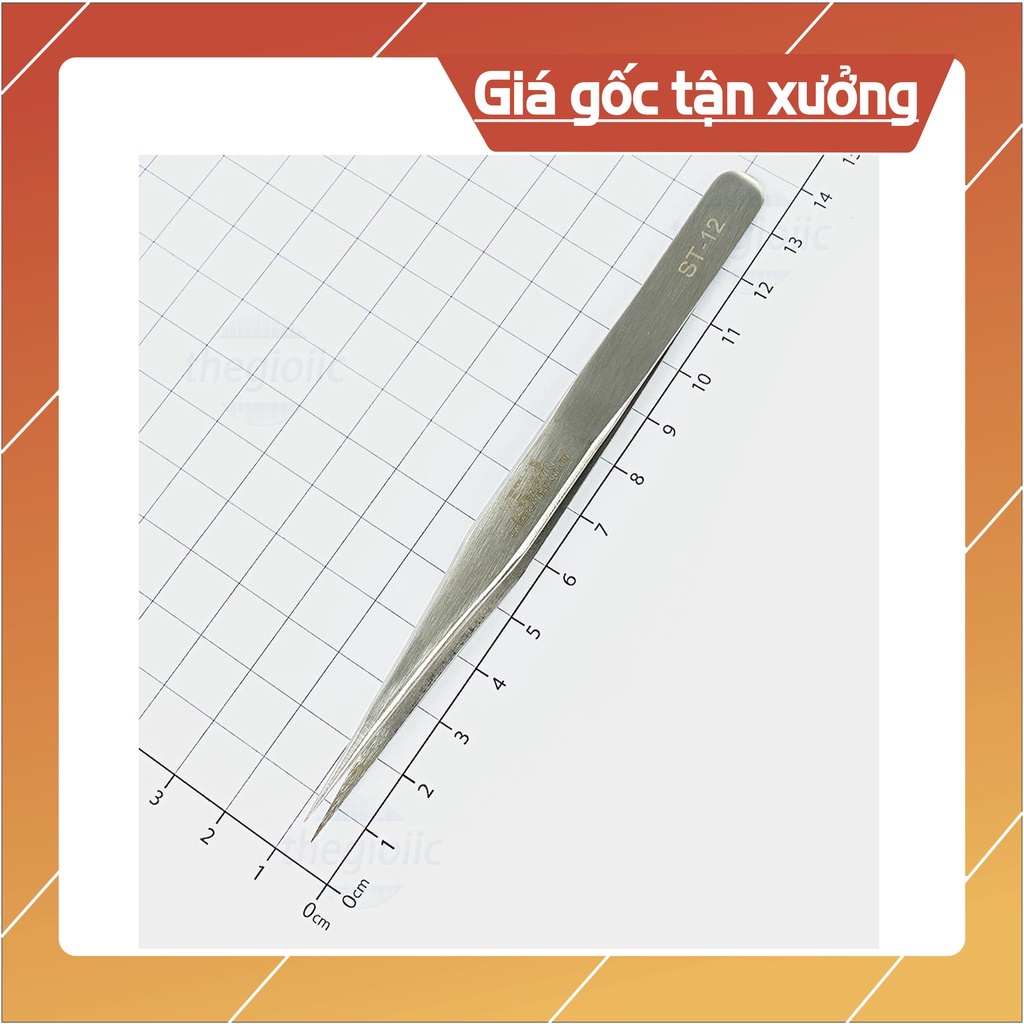 Nhíp Gắp/Kẹp Linh Kiện Vetus TS-12 Chất Lượng Cao