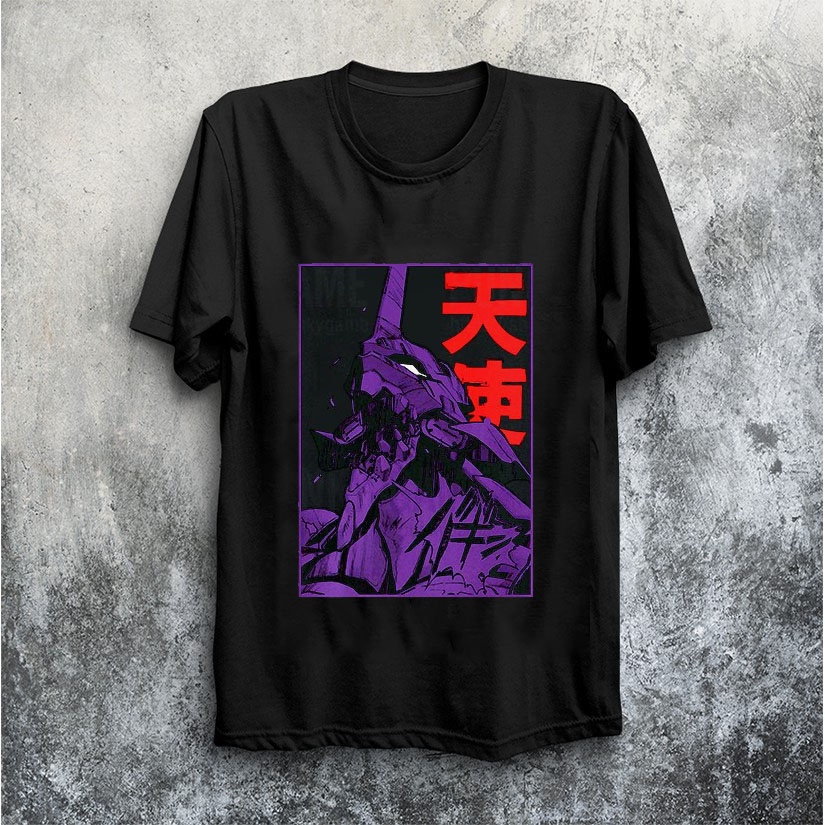 Áo thun Neon Genesis Evangelion  độc đẹp cực chất ngắn tay