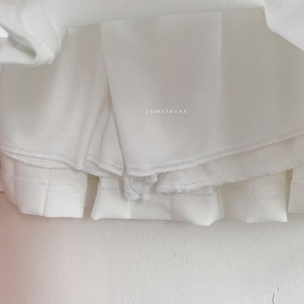 Chân Váy Xếp Ly Dễ Thương JEM CLOSET Chân Váy Tennis Có Quần Trong Kiểu Dáng Hàn Quốc Thoải Mái Năng Động Cá Tính 3192