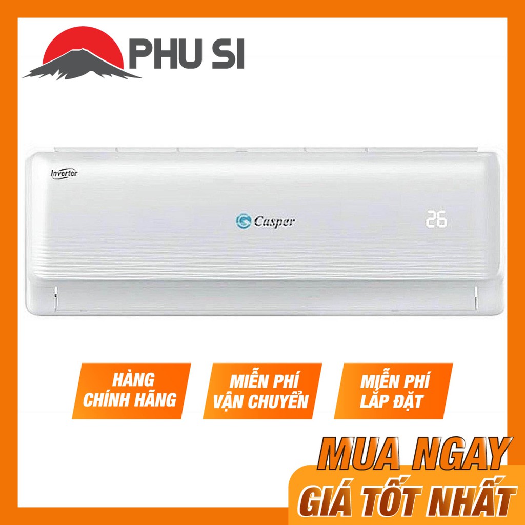 [MIỄN PHÍ CÔNG LẮP ĐẶT] IC-12TL22 - Máy Lạnh Casper Inverter 1.5 HP IC-12TL22 - hàng chính hãng