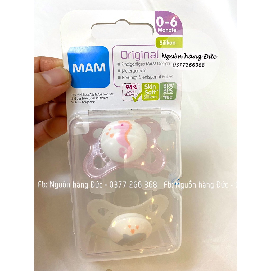 Ti giả MAM Air- Original (0-6m) - Nguồn hàng Đức