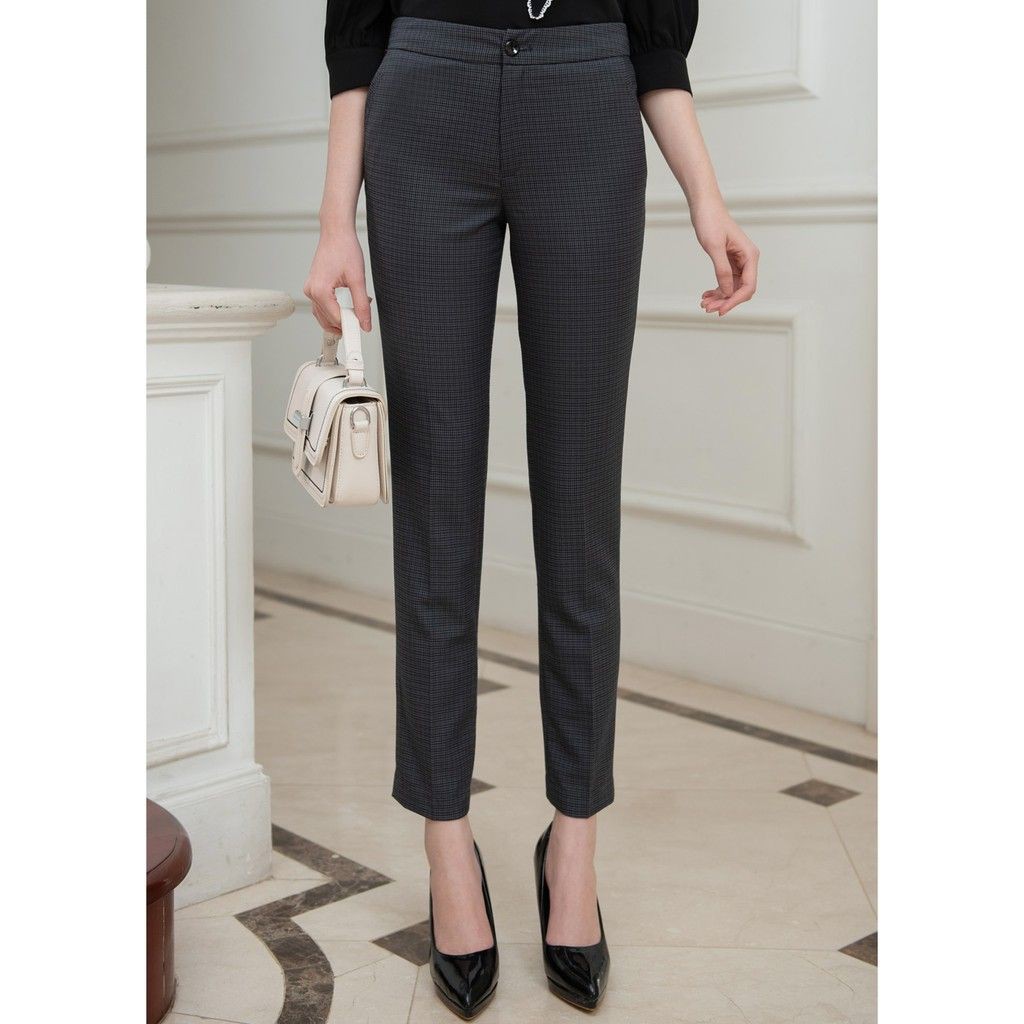 Quần âu công sở cao cấp dáng côn kẻ ô nhí 2020 - LQ3069 LOZA | BigBuy360 - bigbuy360.vn